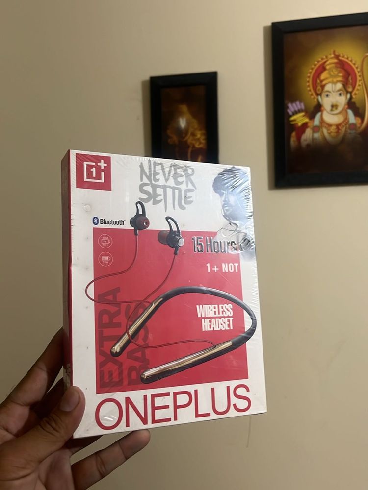 Oneplus (1+Not ) Neckband Brand New Unused Pcs