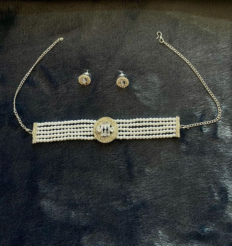 Necklace Set (AD Diamond)