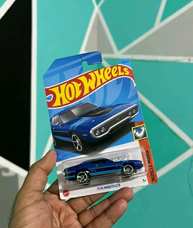 71 Plymouth GTX  /  HOT WHEELS  /  1:64