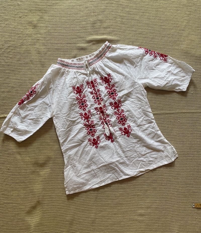 Cotton Embroidered Tunic