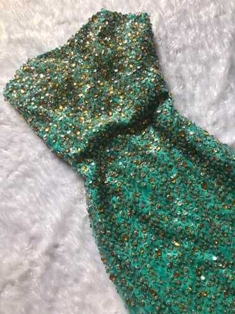 greenstone embellished Dress