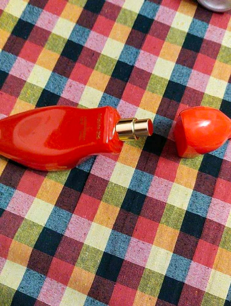 Red Perfume Bottle