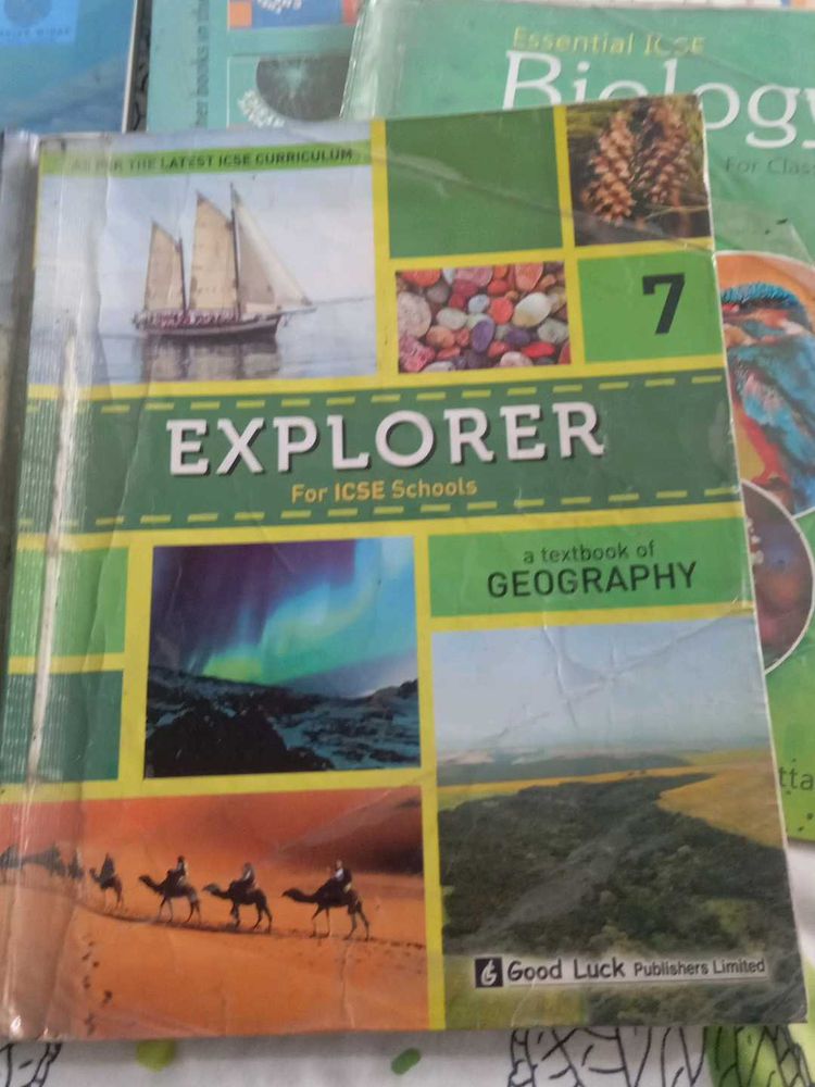 Icse.  Explorer Book 7
