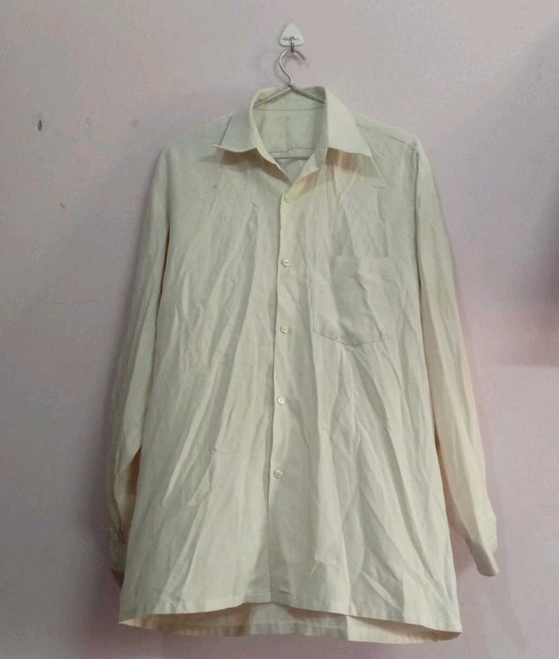Men&#39;s Office White shirt