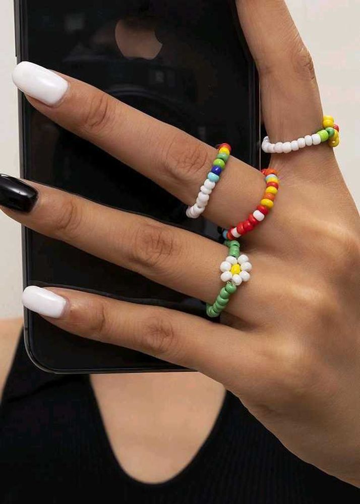 Beaded Rings 💍✨