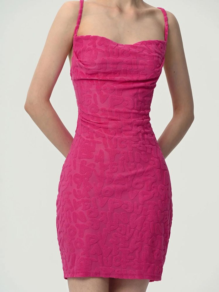 Lace Up Cami Dress