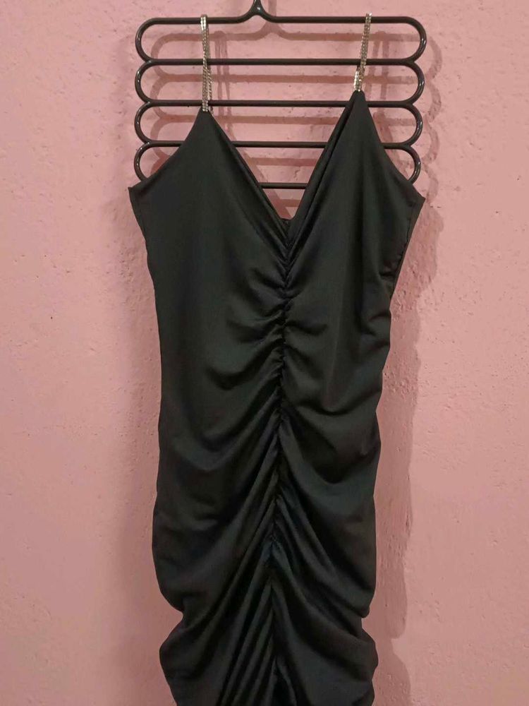 Rhinestone Bodycon Dress