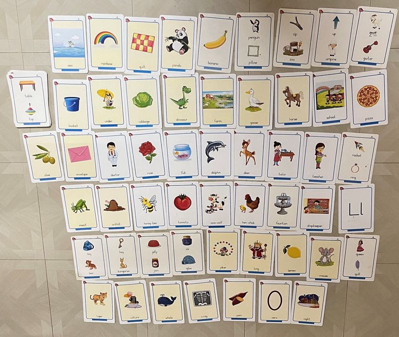 78 Flash Cards For Kids
