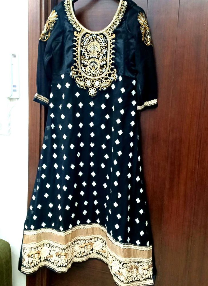 Black Party Wear Kurti