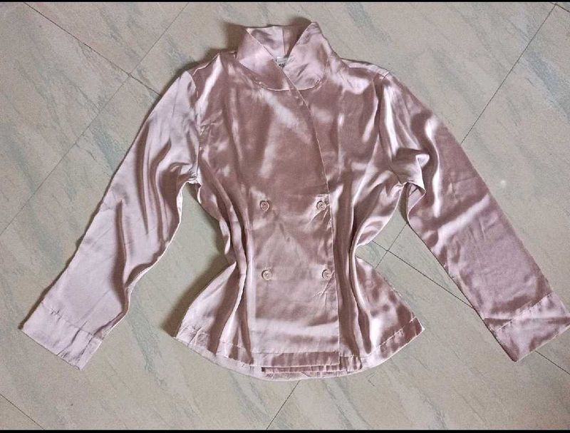 Elegant Champagne Blouse