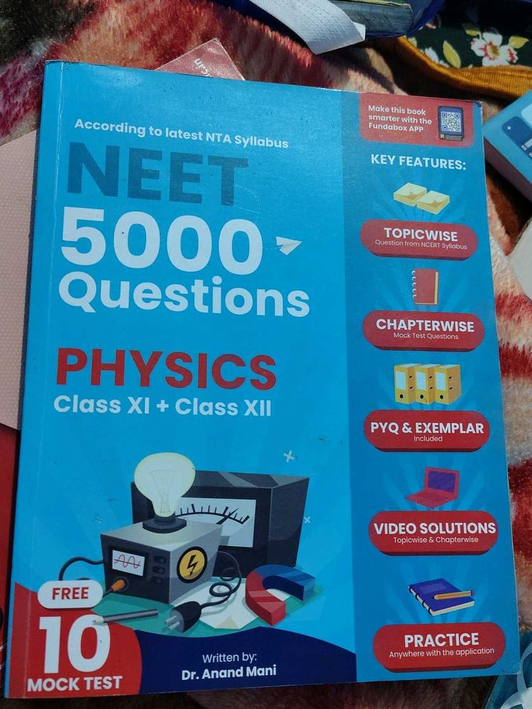 Physics 5000 Question Set Book For Neet