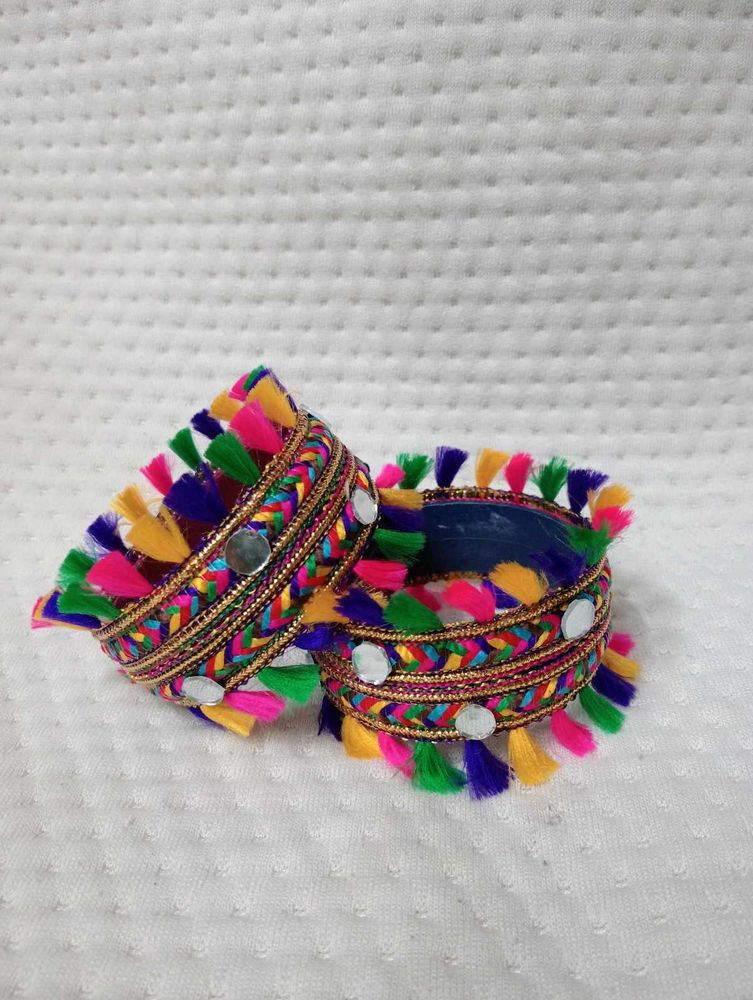 Colorful Tassel Bangles