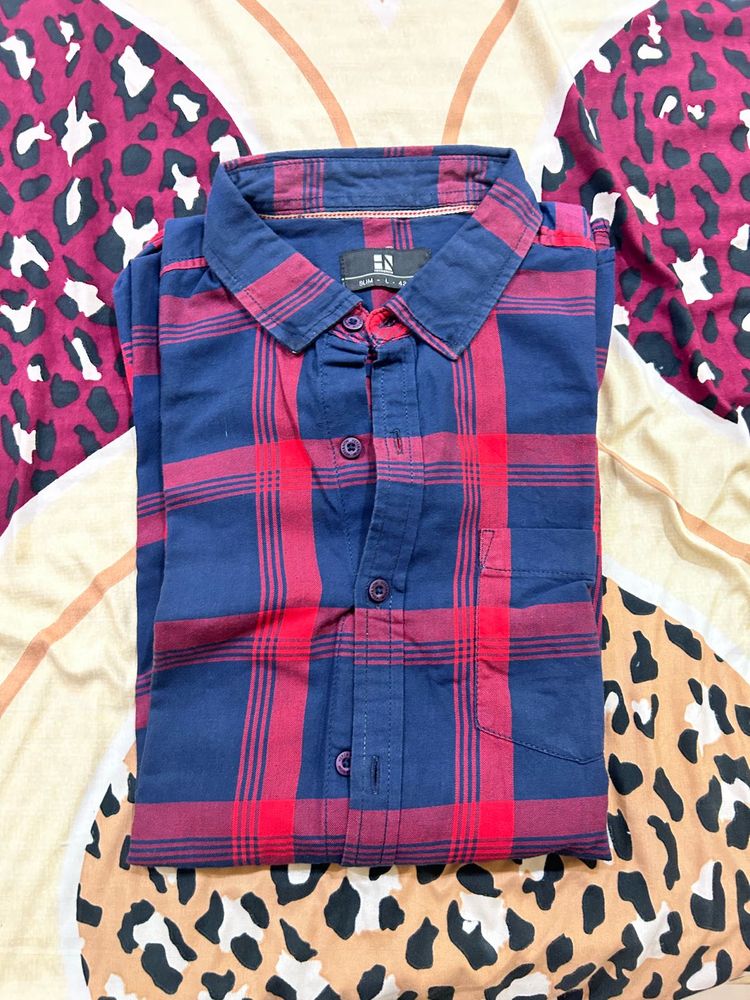 Checked Shirt Here And Now