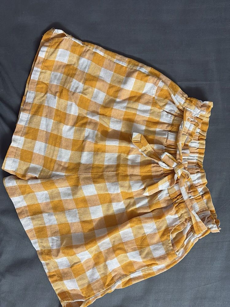 Cute Gingham Shorts