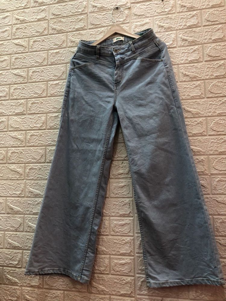 Wide Leg Denim Jeans💗🍬