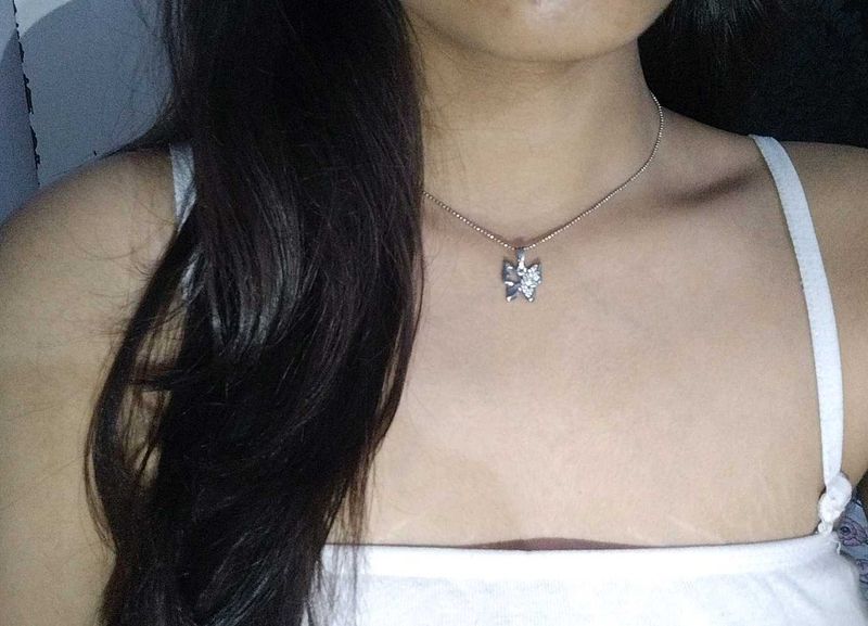 Silver Butterfly Pendant