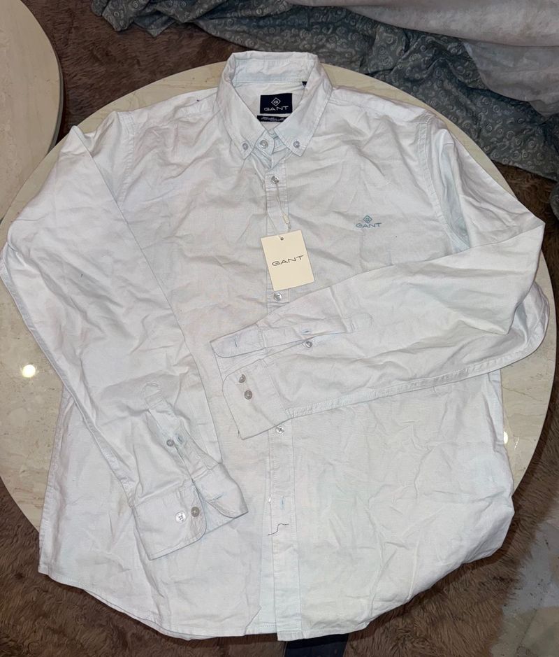 Gant White Button-Down Shirt