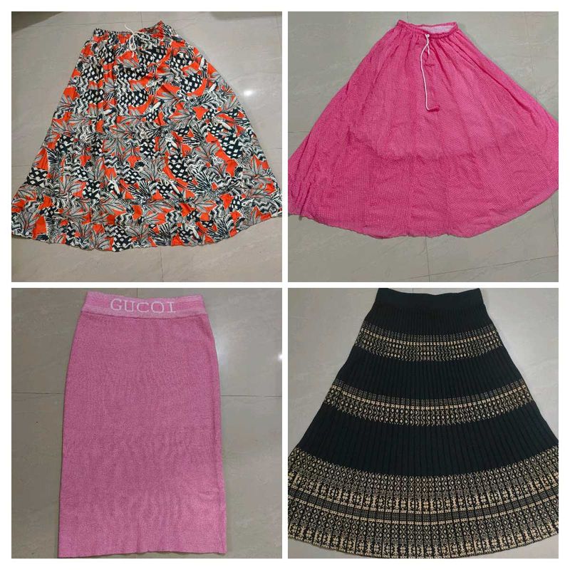 4 Variety Skirt (Long &amp; Midi )