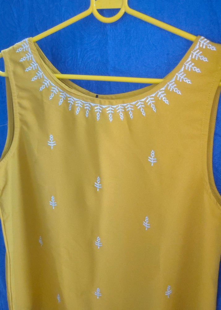 MUSTARD Tunic For Women💛. Festive Wear NEW📣
