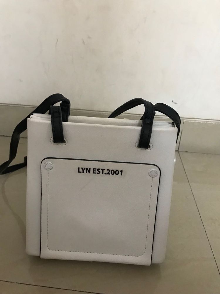 White LYN Bag