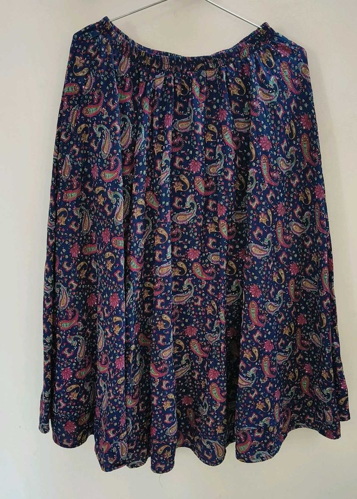 Paisley Print Ethnic Skirt