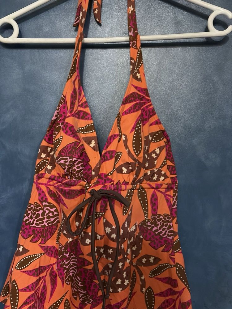 Floral Halter Sundress