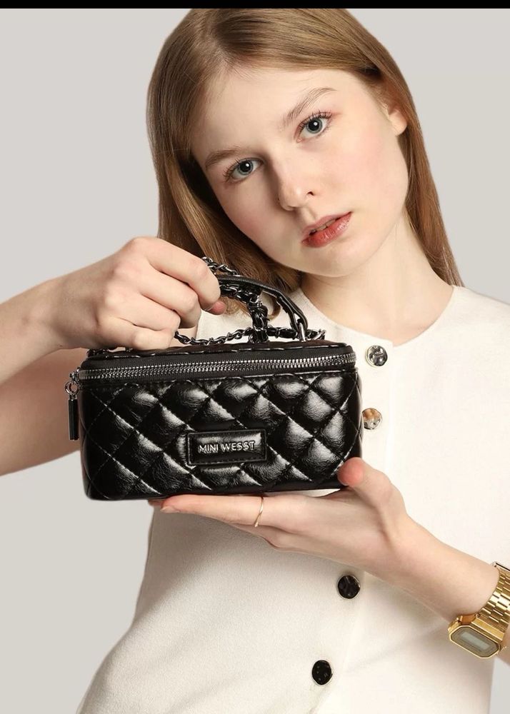 Mini Wesset Quilted Pouch