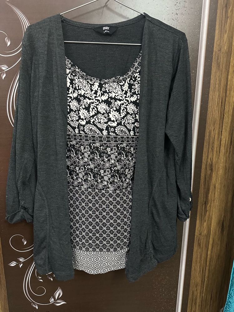 Max Grey Top