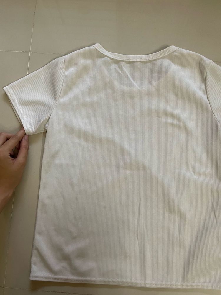 Basic White Top🤍