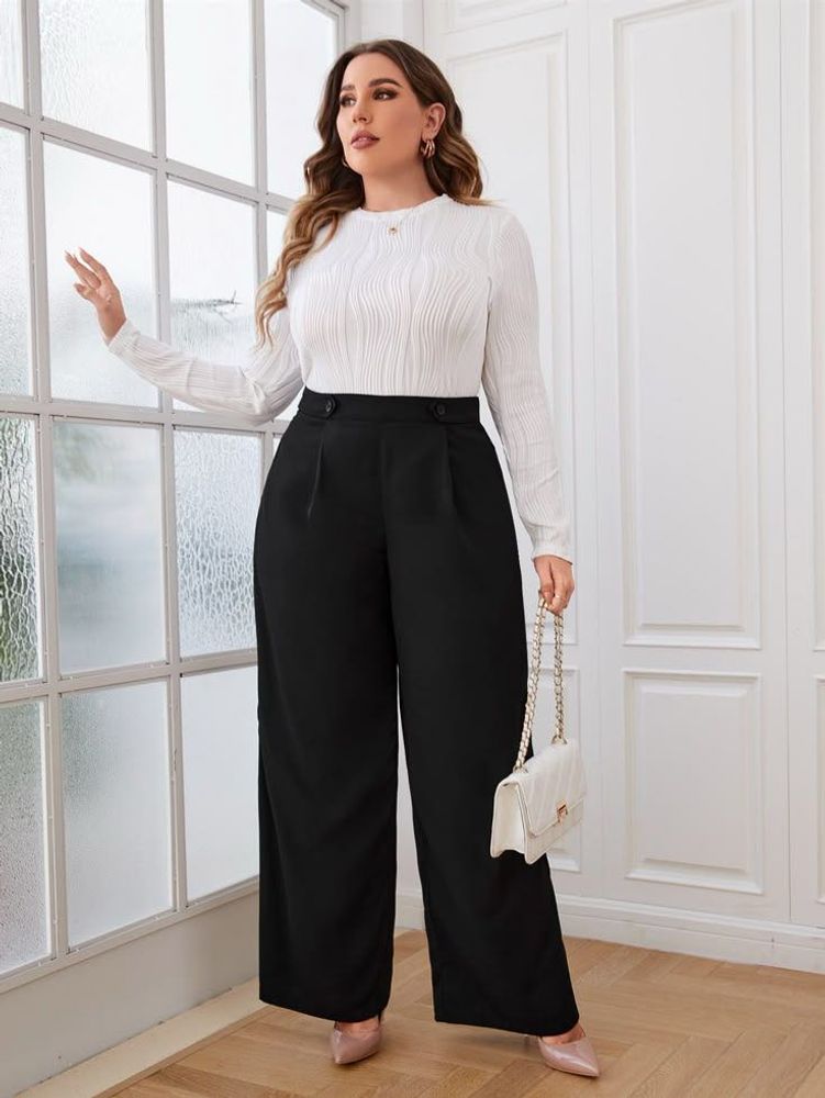 MANGO Pintresty High Waist Trouser
