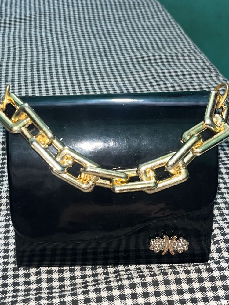 Cute Mini Purse Black New Piece