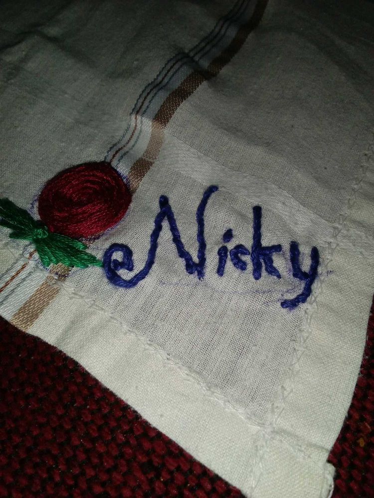 Customize Handmade Embroidery Rumal