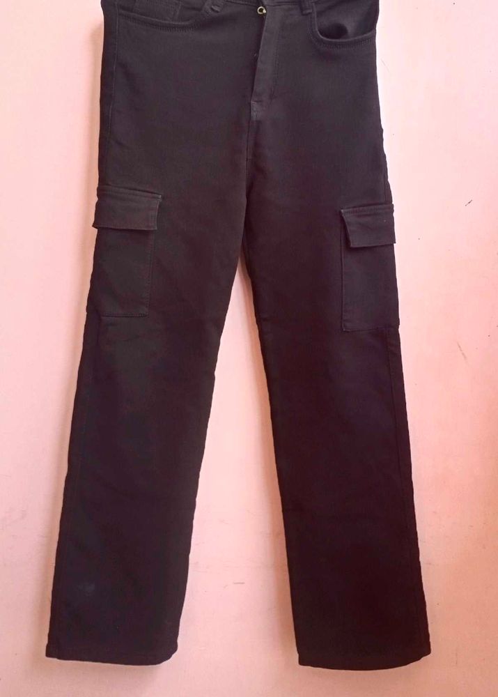 Black Cargo Pants