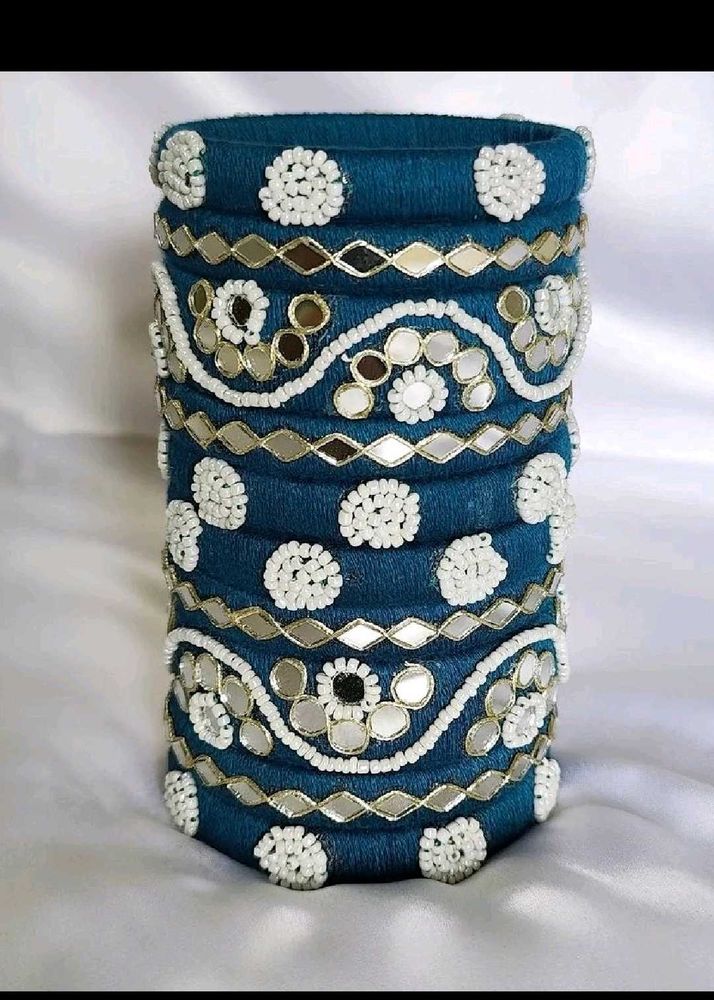 Mirror Work Bangles 🧿