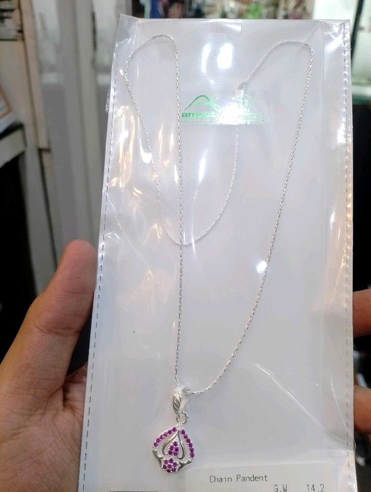 Chain Pandent Pure Silver