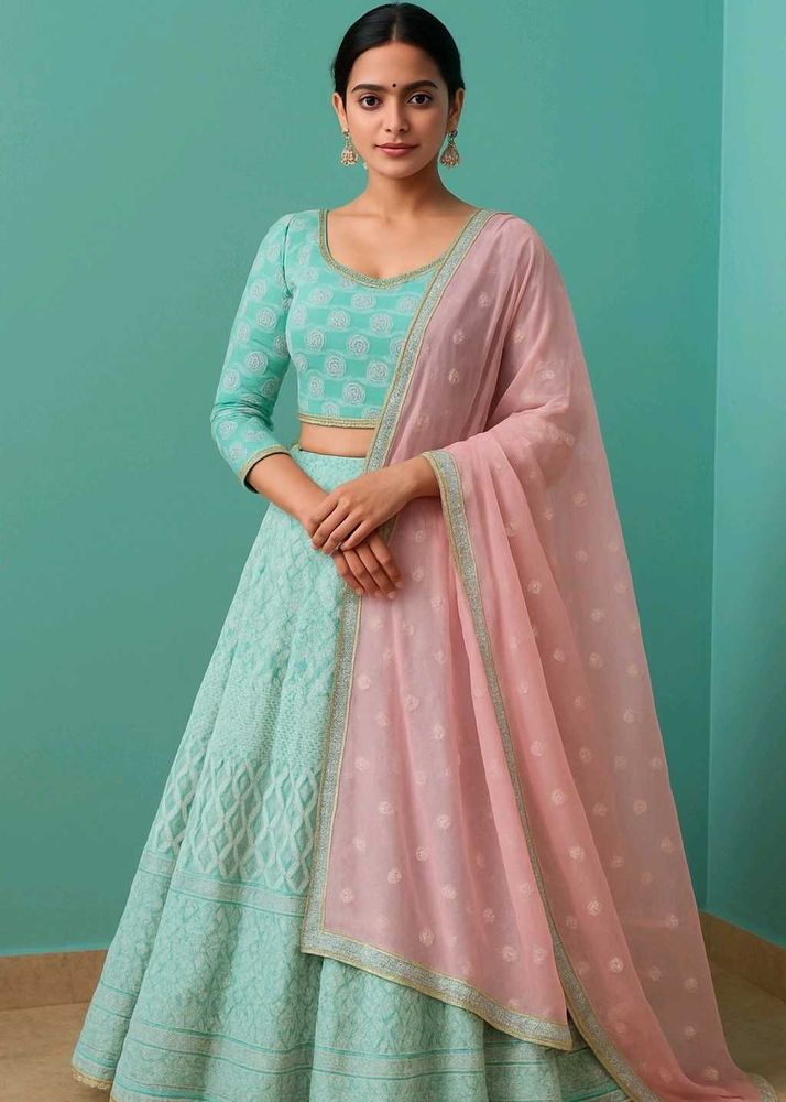 Beautiful Embroidery Lehenga💗