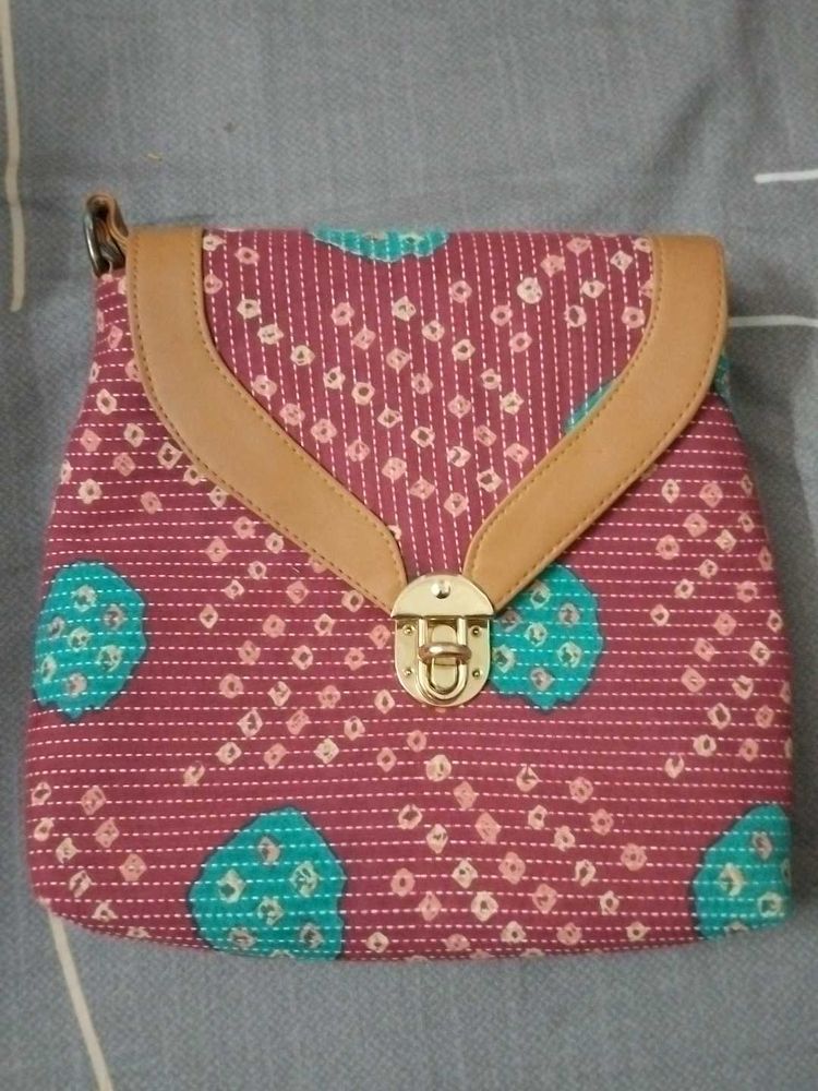 Maroon Sling bag