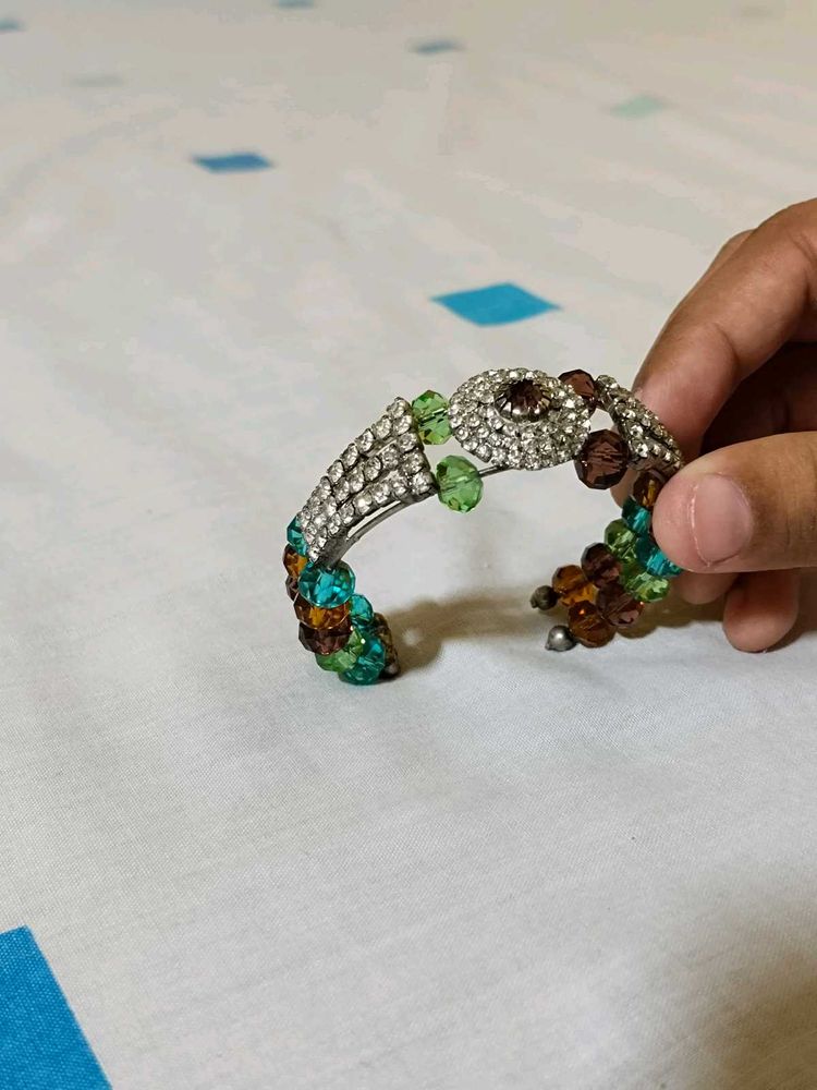 Beaded Bangle Bracelet