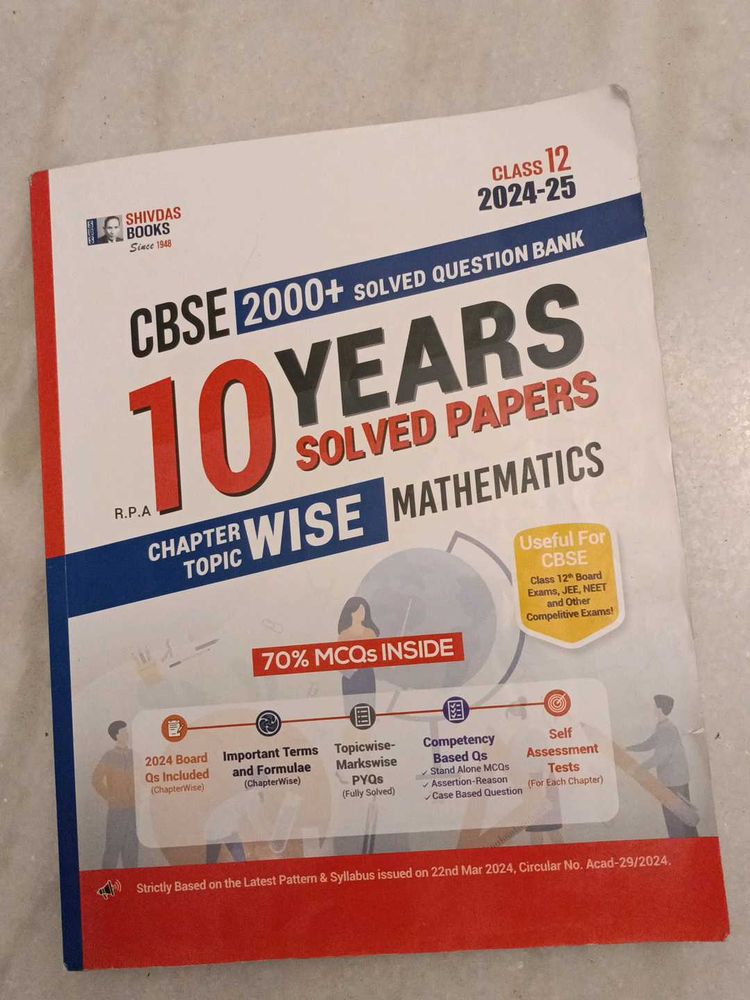 Class 12 Mathematics