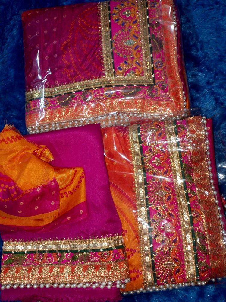 Bridal Heavy Border Saree 😍♥️