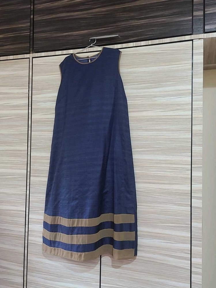 Silk gown in size 44