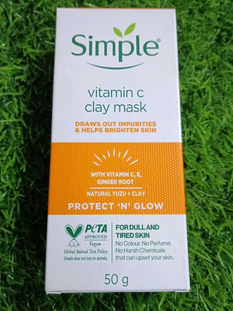 Simple Vitamin C Clay Mask