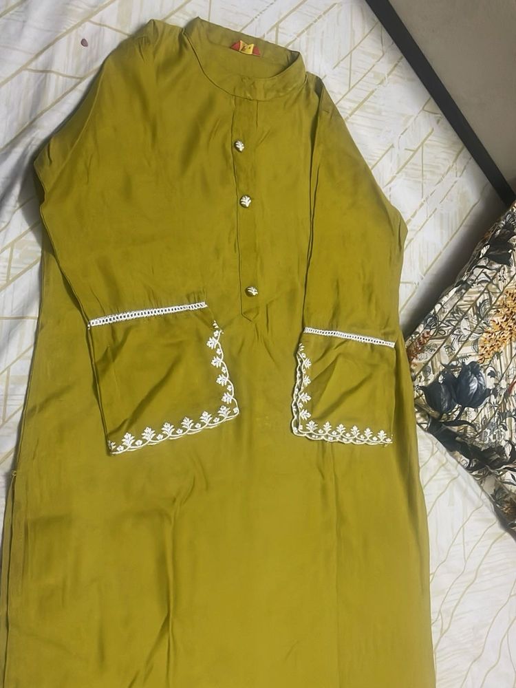 Yellow Banana Kurta
