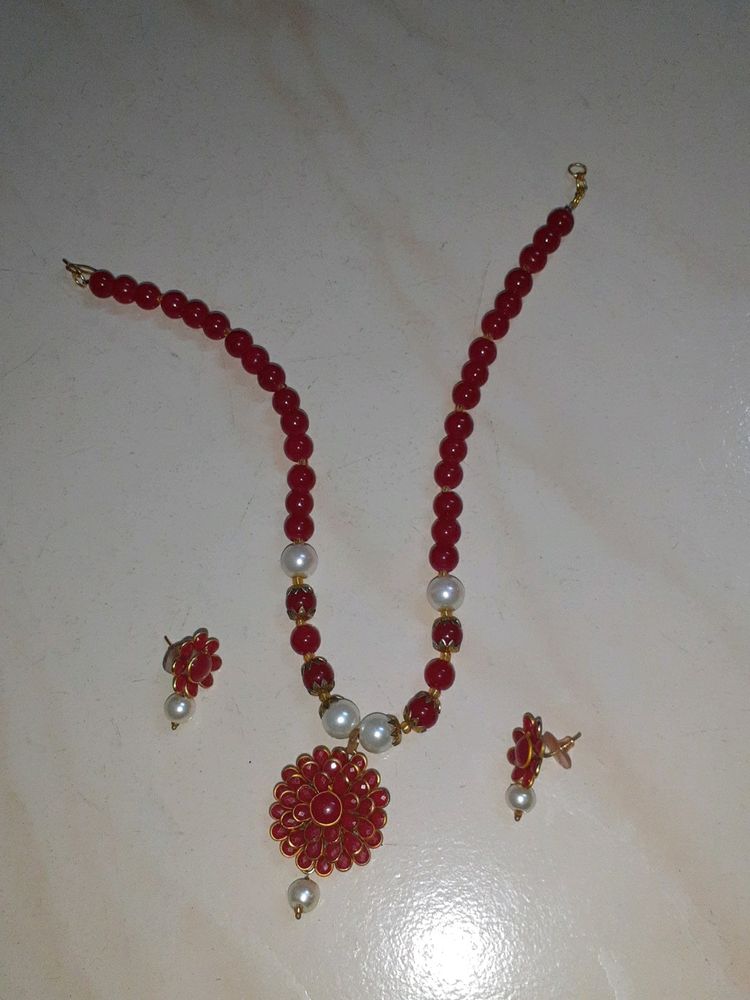Necklace With Earrings