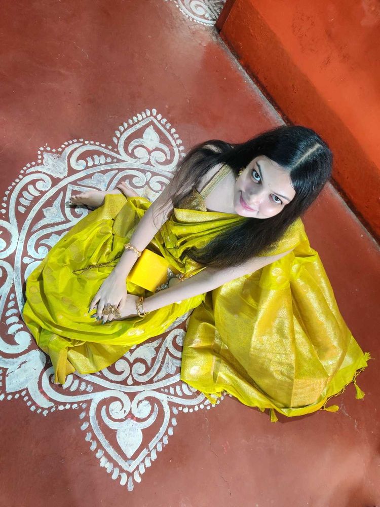Elegant Green Saree