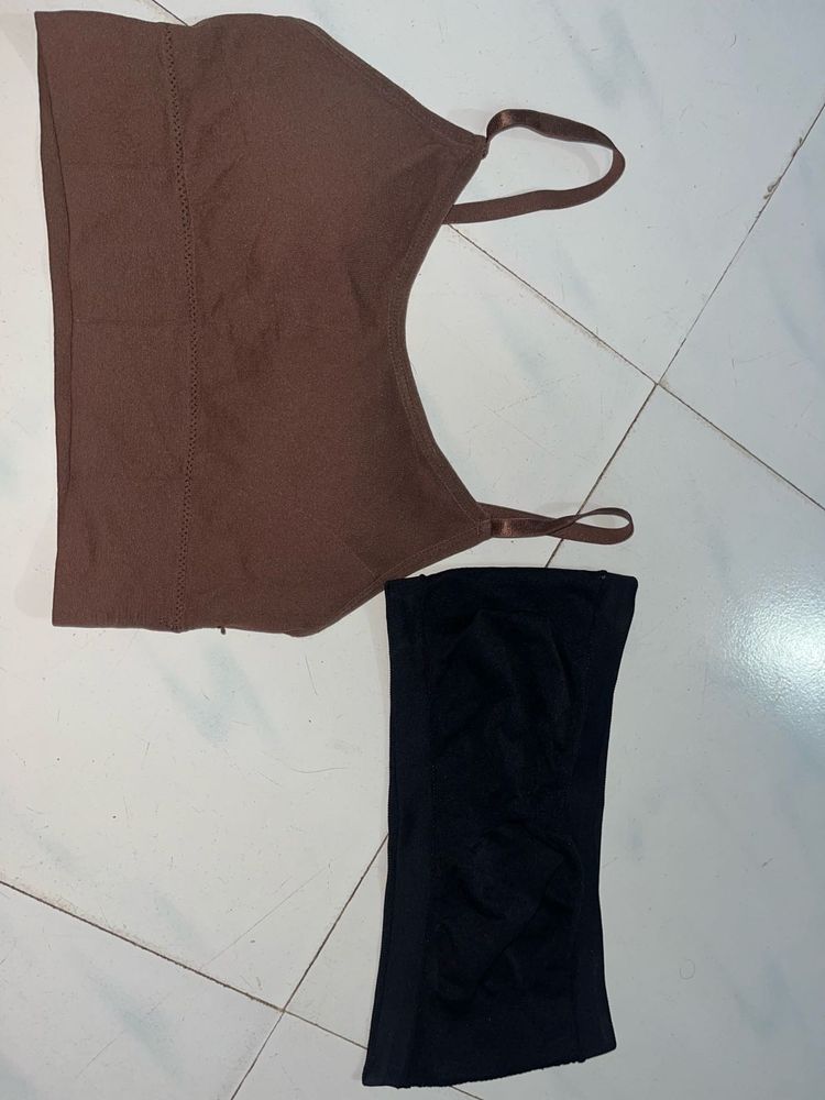 Padded Bra And Strapless Inner