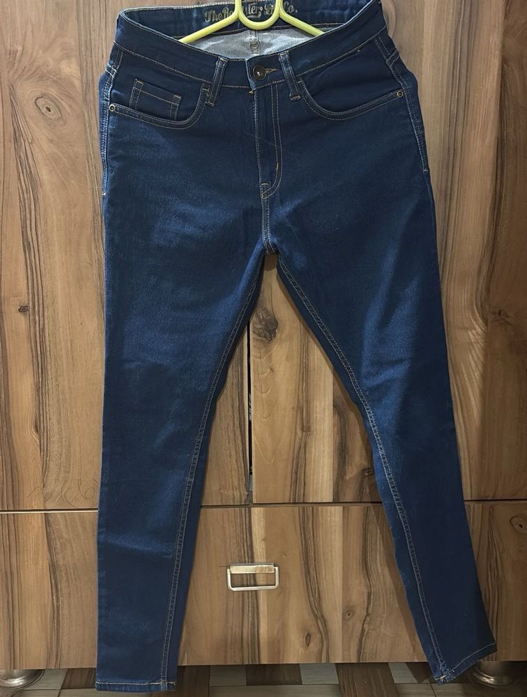 Roadster Skinny Fit Denim Jeans In Dark Blue