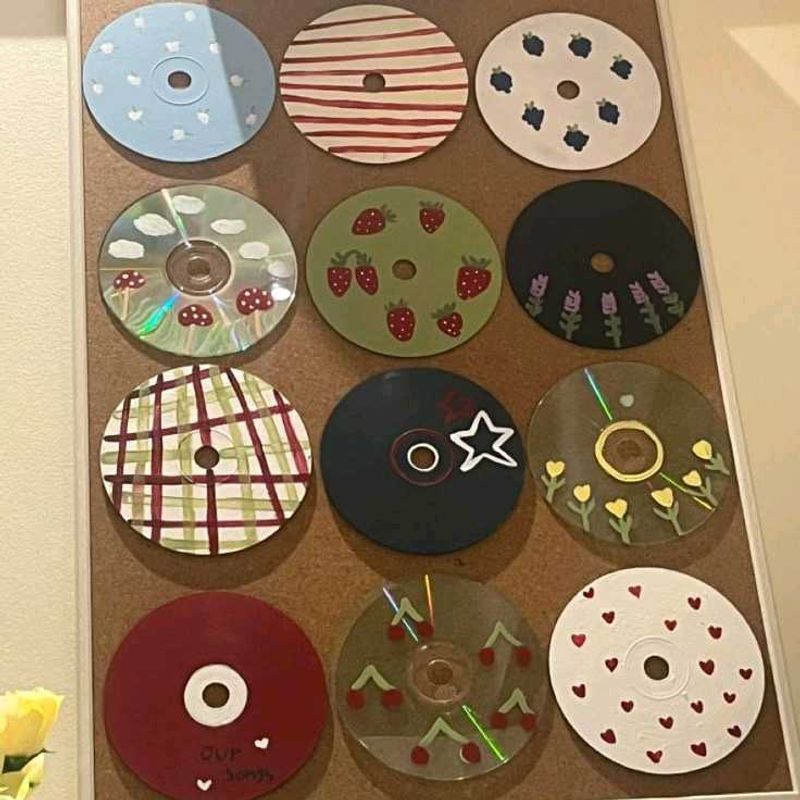20 Blank Raw CDs Pack – for decoration