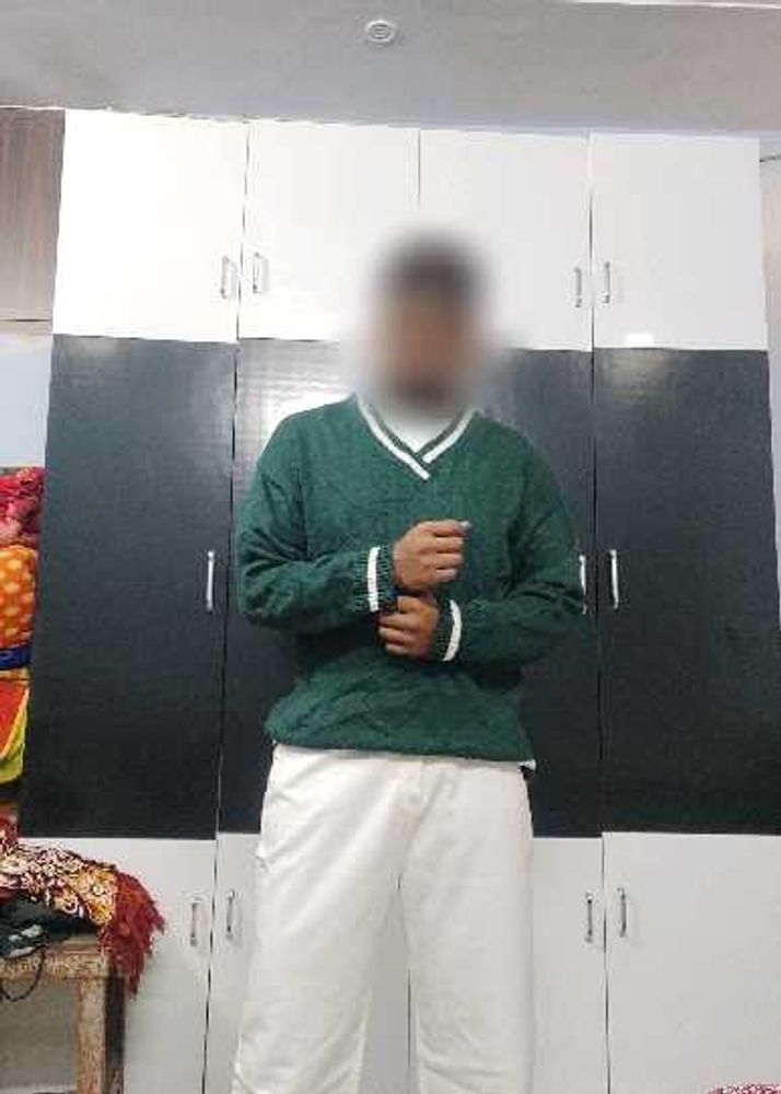 Oversized Trendy Korean Green Sweater