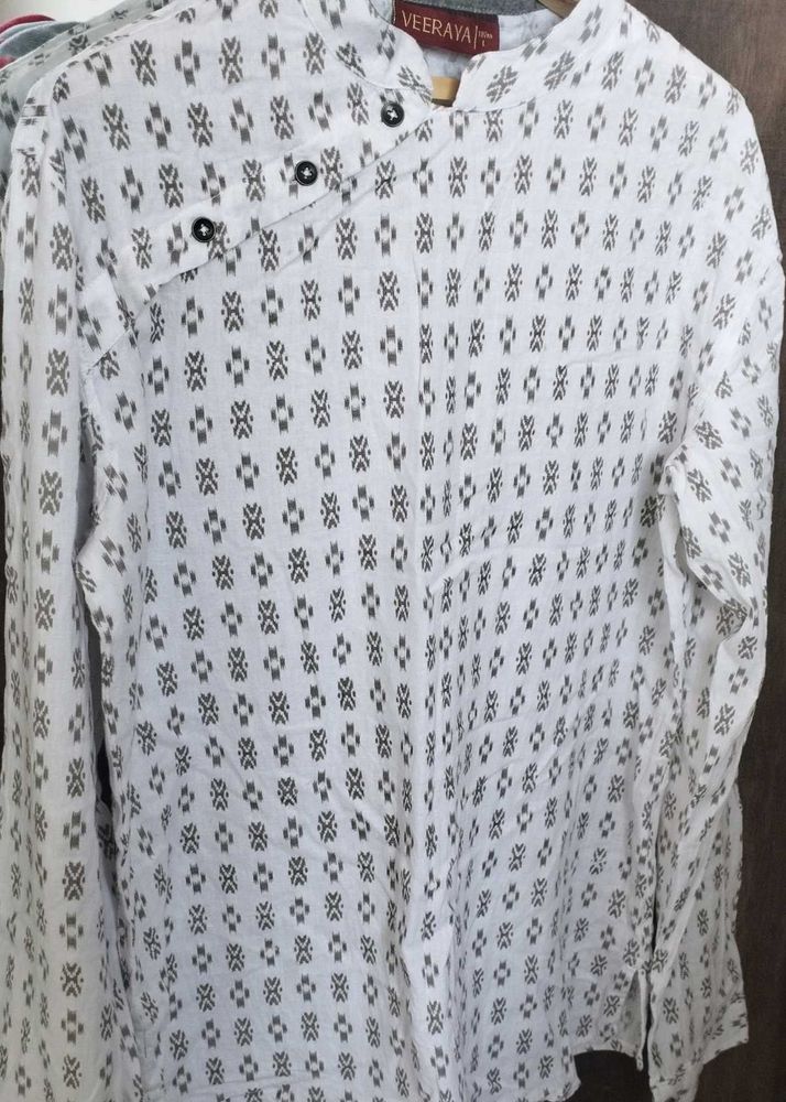 Veeraya Patterned Button-Down